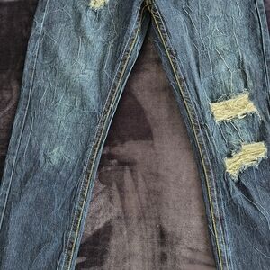 Method Men's Distressed Blue Jeans. Will Bundle.